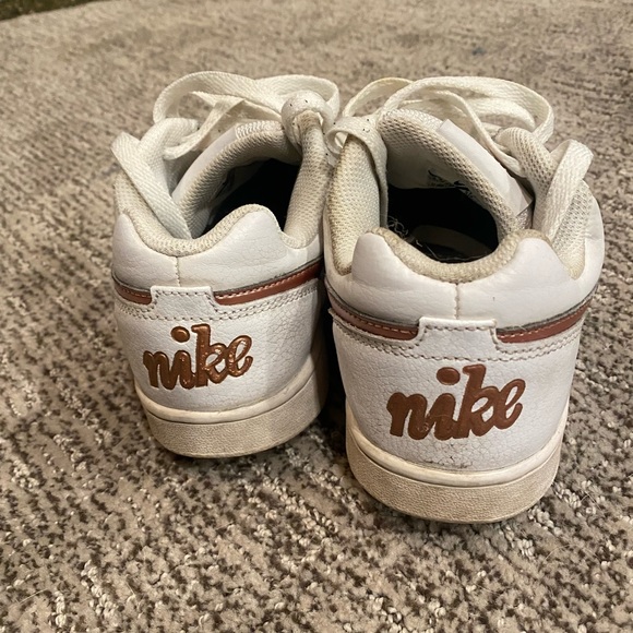 Rose Gold Nike Sneakers - Picture 3 of 6